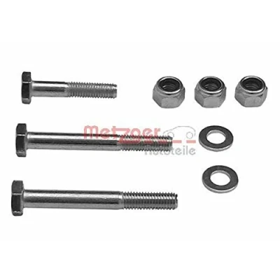 Abbildung von METZGER 55001918 Montagesatz, Lenker Vorderachse AUDI: 80 B3, Coupe B4 Avant