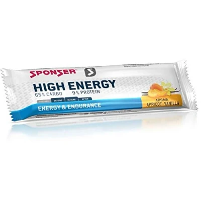 Abbildung von Sponser High Energy Bar, 30 Riegel á 45 g