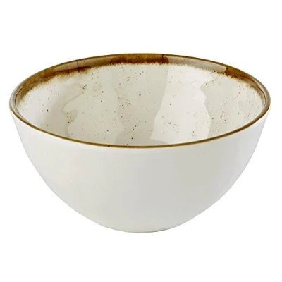 Abbildung von APS 84525 Schale STONE ART, Ø 15 cm, Höhe 7,5 0,6 Liter, Melamin, creme/weiß