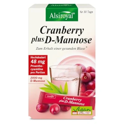 Abbildung von Alsiroyal Cranberry plus D Mannose 30 Sticks 70,5 g