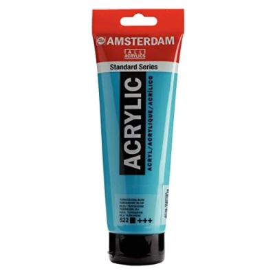 Abbildung von Amsterdam Standard Series Acrylfarbe Tube 250 ml Türkisblau 522 (17125220)