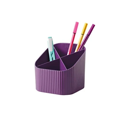 Abbildung von HAN Schreibtischköcher Re X LOOP say yes to 100% recycled, modernes, junges Design für alle Schreibtischutensilien, lila, 17238 957