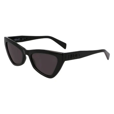 Abbildung von LIU JO Sonnenbrille, Damen, Größe: 53, Shiny black