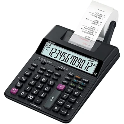 Abbildung von CASIO Taschenrechner Druckender Tischrechner, Angewinkeltes Display
