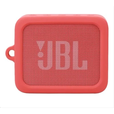 Abbildung von GIOPUEY Hülle Kompatibel mit JBL GO Essential, Silikon Stoßfeste Schutzhülle, Ultradünn Case Cover, Kein Geruch, Rot