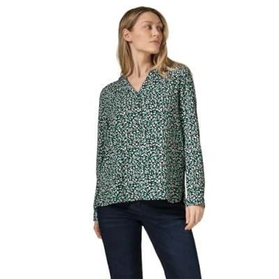 Abbildung von Cecil MIT Minimal Bluse, Damen, Größe: Large, Schwarz