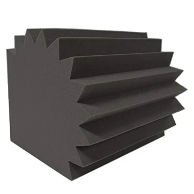 Abbildung von Alanpur® Bass Trap Lamellen Profil (ca. 50x41x41cm) Absorber zur effektiven Raum Akustik