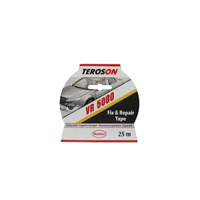 Abbildung von Henkel Klebeband Extra Stark 25 m Länge, Teroson VR 5080, 801959, Grau