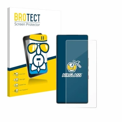 Abbildung von BROTECT Schutzglas für ZTE Nubia Red Magic 10 Pro Schutzfolie Panzer Folie Glas [Extrem Kratzfest 9H, Anti Fingerprint, Ultra Transparent]