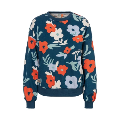 Abbildung von Ragwear Sweatshirt &quot;WUSS&quot;, mit floralem Alloverdruck