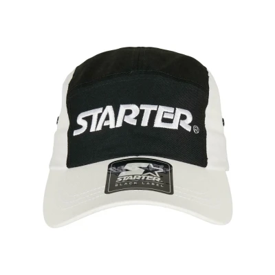 Abbildung von Starter Accessoires Fresh Jockey Cap, Herren, Größe: One Size, Black white