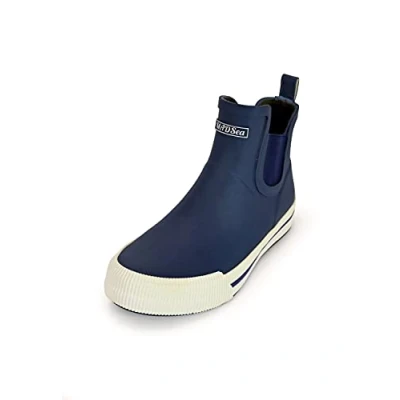 Abbildung von Madsea Gummistiefel, Größe: 42, Dunkelblau weiß Schuhe