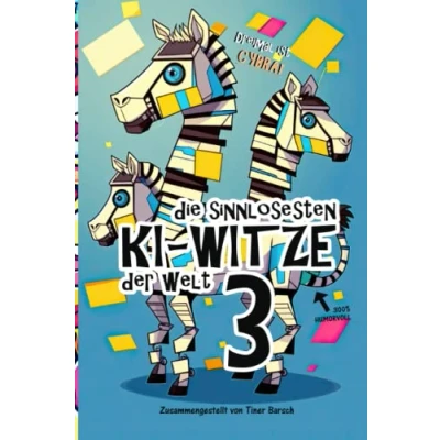 Abbildung von Die sinnlosesten KI Witze der Welt 3: künstlichen Intelligenzen machen das Triple voll! (KI Witzebücher vom Autorenkollektiv Tiner Barsch, Band 3)