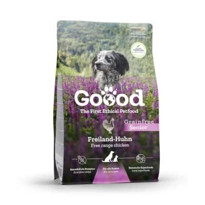 Abbildung von GOOOD Hundetrockenfutter Senior Freilandhuhn &amp; Nachhaltige Forelle 10 kg