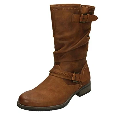 Abbildung von Rieker Stiefel, Damen, Größe: 37, Nuss Schuhe