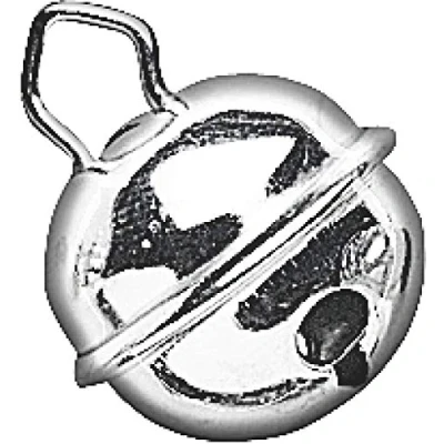 Abbildung von 5 x Knorr prandell Metallglöckchen 19mm Durchmesser silberfarbig VE=4