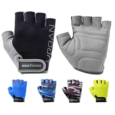 Abbildung von meteor Jungen radhandschuhe Kinder MTB Handschuhe Gel fahrradhandschuhe Mountainbike Radsport KindernRadsport Downhill Wandern Fahrrad