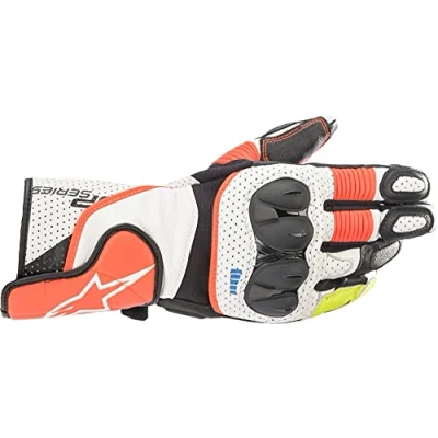 Abbildung von Alpinestars SP 2 V3 Sporthandschuh schwarz/weiß/rot M