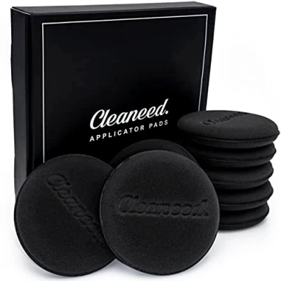 Abbildung von Cleaneed Autowaschbürste Applikator Pads fürs Auto Universal Einsatzbar, Ideal zur Politur und Wachs, Lederpflege, Innenraum Schwamm, Polierpad, Applikationsschwamm, (8 tlg), Einsatzbar Pad