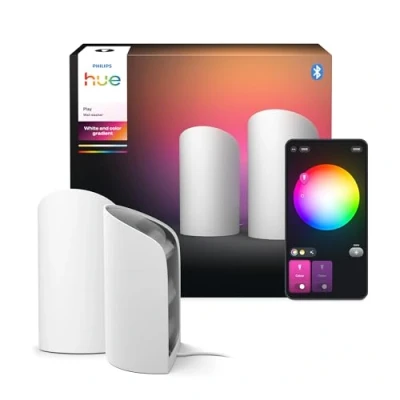 Abbildung von Signify Philips Hue Play wall washer Leuchte 2 pack white EU/UK