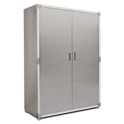 Abbildung von Seville Classics Mega Hochschrank, 121,9 x 60,9 182,9 cm, grau, Granit