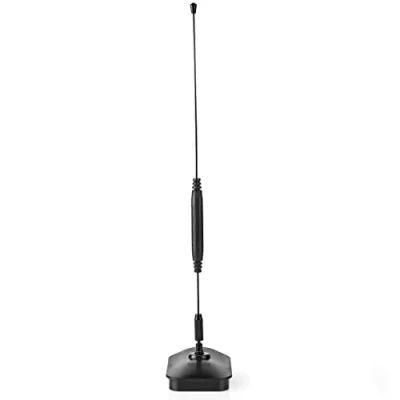 Abbildung von Vivanco TVA 2040 Aktive DVB T/T2 Stabantenne Innenbereich Schwarz 38881