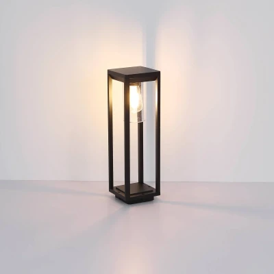 Abbildung von Lighting CANDELA Außenleuchte Aluminium Druckguss schwarz matt, 1x E27 LED