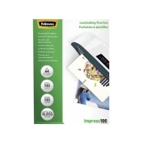 Abbildung von Fellowes Laminierfolien glänzend 100 mikron A4