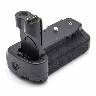 Abbildung von vhbw Batteriegriff inkl. Wählrad kompatibel mit Kamera Spiegelreflexkamera DSLR Canon EOS 20D, 30D, 40D, 50D