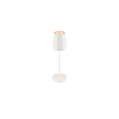 Abbildung von SLV VINOLINA TWO, Tischleuchte, Akku, IP65, 2200/2700/3000K, TOUCH, weiß
