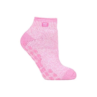 Abbildung von HEAT HOLDERS Damen Kurz Unsichtbar Abs Thermo Sneaker Socken 37 42 eur (Light Pink Cream)