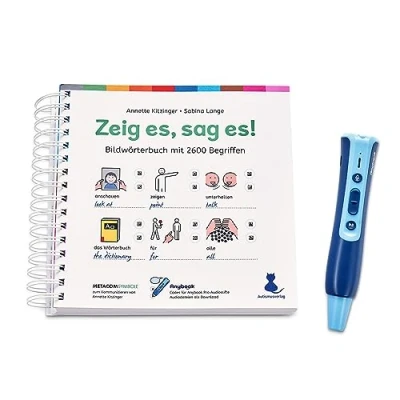 Abbildung von Anybook Lernspielzeug Starterset, mit Pro Audiostift und Bildwörterbuch &quot;Zeig es, sag es!&quot;