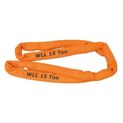 Abbildung von PETEX 47215335 Rundschlinge WLL 15.000 kg, Länge 3 m, Umfang 6 Orange