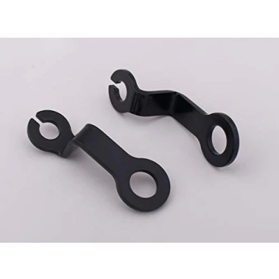 Abbildung von Eigenmarke Blinkerhalter hinten doppelt abgewinkelt Original Gentlemans Qualitäts Produkt passend für alle Harley Davidson® Sportster® und V Rod®