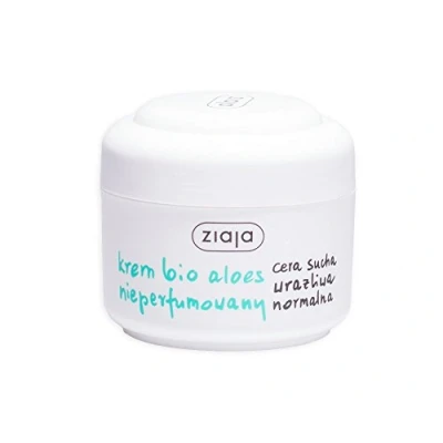 Abbildung von Ziaja Aloe bio Gesichtscreme unparfümiert /// Krem aloes nieperfumowany 50ml