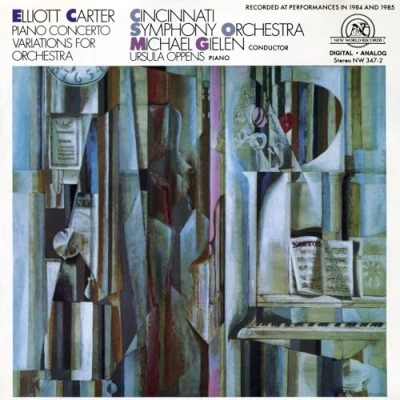 Abbildung von Carter: Piano Concerto,Variations for Orchestra