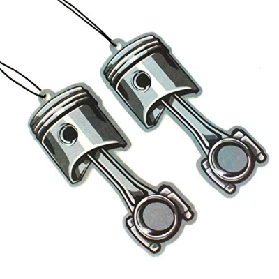 Abbildung von 2er Set Tuning Lufterfrischer Duftbaum fürs Auto Air Freshener Design Duft Anhänger (2X Kolben)