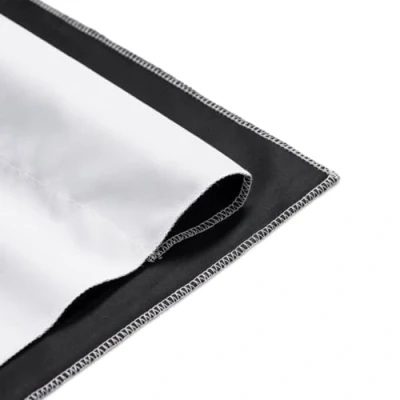 Abbildung von Walimex pro 20312 2 in 1 Stoffhintergrund 2,85x6 m schwarz/weiß