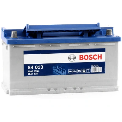 Abbildung von BOSCH S4 0 092 S40 130 Batterie 12V 95Ah 800A B13 BMW: X6, 5 Touring, 3 Coupe, MERCEDES BENZ: Vito Bus, C Klasse T modell, ML
