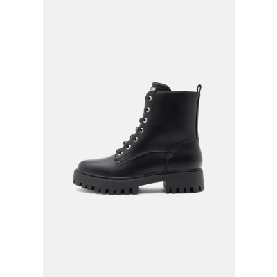 Abbildung von Guess Fiona Schnürstiefelette, Damen, Größe: 38, Black Schuhe