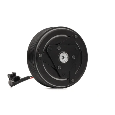 Abbildung von THERMOTEC KTT040197 Magnetkupplung Zexel, Typ DCS17, sred. kola pas.115mm DCS17 12 RENAULT: TRAFIC 2 Kasten, MEGANE Kombi, LAGUNA 3 Grandtour