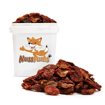 Abbildung von Getrocknete Tomaten 3kg im Eimer leicht gesalzen ganz getrocknet 100% sonnengetrocknet naturbelassen ungeschwefelt vegan hoch aromatisch ohne Geschmacksverstärker NussFuchs (3kg)