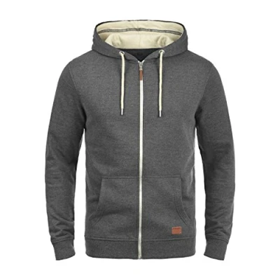 Abbildung von Blend Bhhulker Sweatjacke, Herren, Größe: Medium, Charcoal