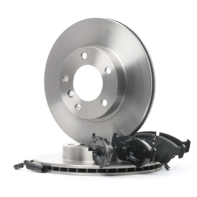 Abbildung von VAICO V20 90001 Bremsscheiben und beläge Vorderachse Belüftet EXPERT KITS + inkl. Verschleißwarnkontakt BMW: 3 Touring, Limousine, Compact