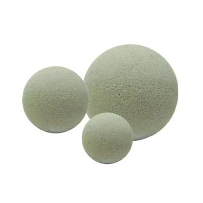 Abbildung von mosy Steckschaum Kugel, trocken, Durchm. 10 cm, 2 Stück, Trocken Gestecke, Steckmoos, Kunstblumen, Blumen Deko künstlich