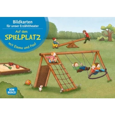 Abbildung von Auf dem Spielplatz mit Emma und Paul. Kamishibai Bildkartenset.: Entdecken Erzählen Begreifen: Paul Geschichten (Emma für unser Erzähltheater)