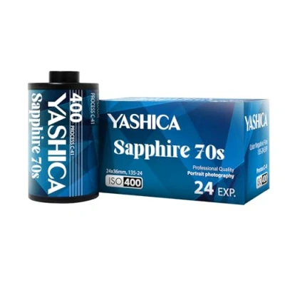 Abbildung von YASHICA Sapphire 70s Limited Edition Farbfilm 135 24 Posen 400 ISO