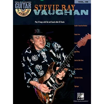 Abbildung von Guitar Play Along Volume 49: Stevie Ray Vaughan Tab Book/Cd: Along, CD für Gitarre (Hal Leonard Along)