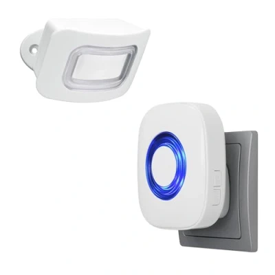 Abbildung von Pentatech FD25, Passiver Infrarot Sensor (PIR), Kabellos, 433.92 MHz, 82 dB, Decke/Wand, Weiß