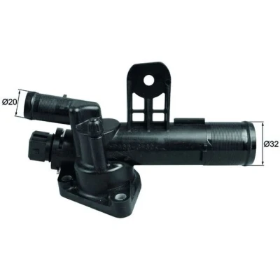 Abbildung von MAHLE ORIGINAL TI 201 89 Kühlwasserthermostat mit Dichtung RENAULT: MEGANE 3 Grandtour, CLIO 3, SCENIC 2, SUZUKI: Jimny SUV